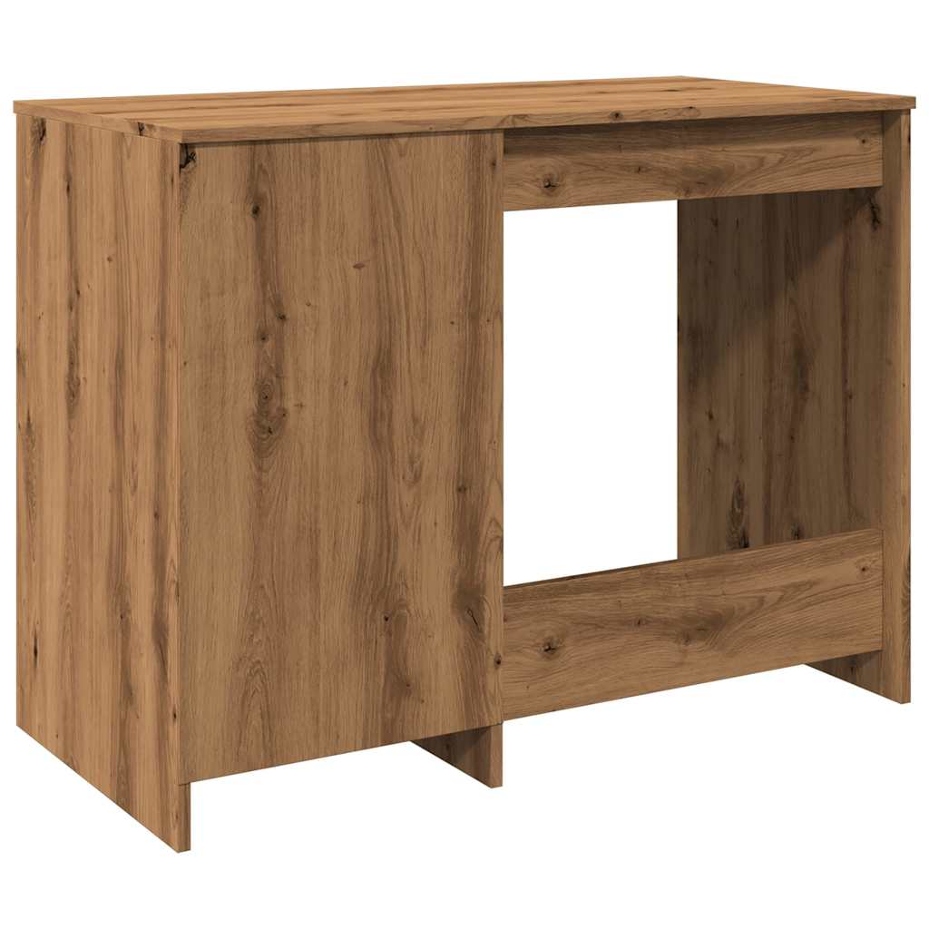 vidaXL Desk Artisan Oak 100x50x76 cm Engineered Wood