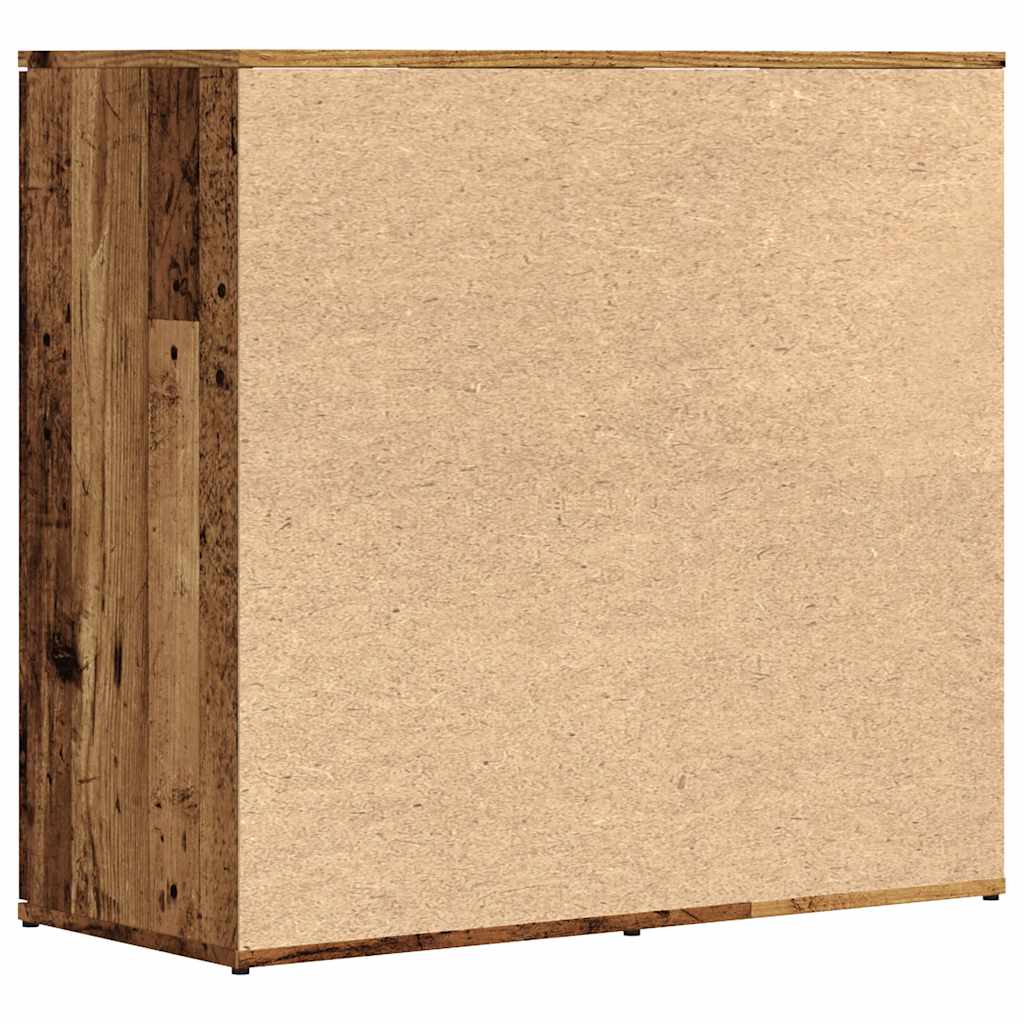 Sideboard Old Wood 80x36x75 cm Engineered Wood