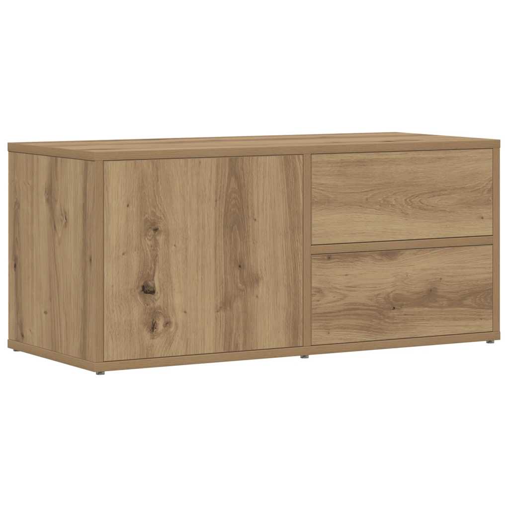 TV Cabinet Artisan Oak 80x34x35,5 cm Engineered Wood