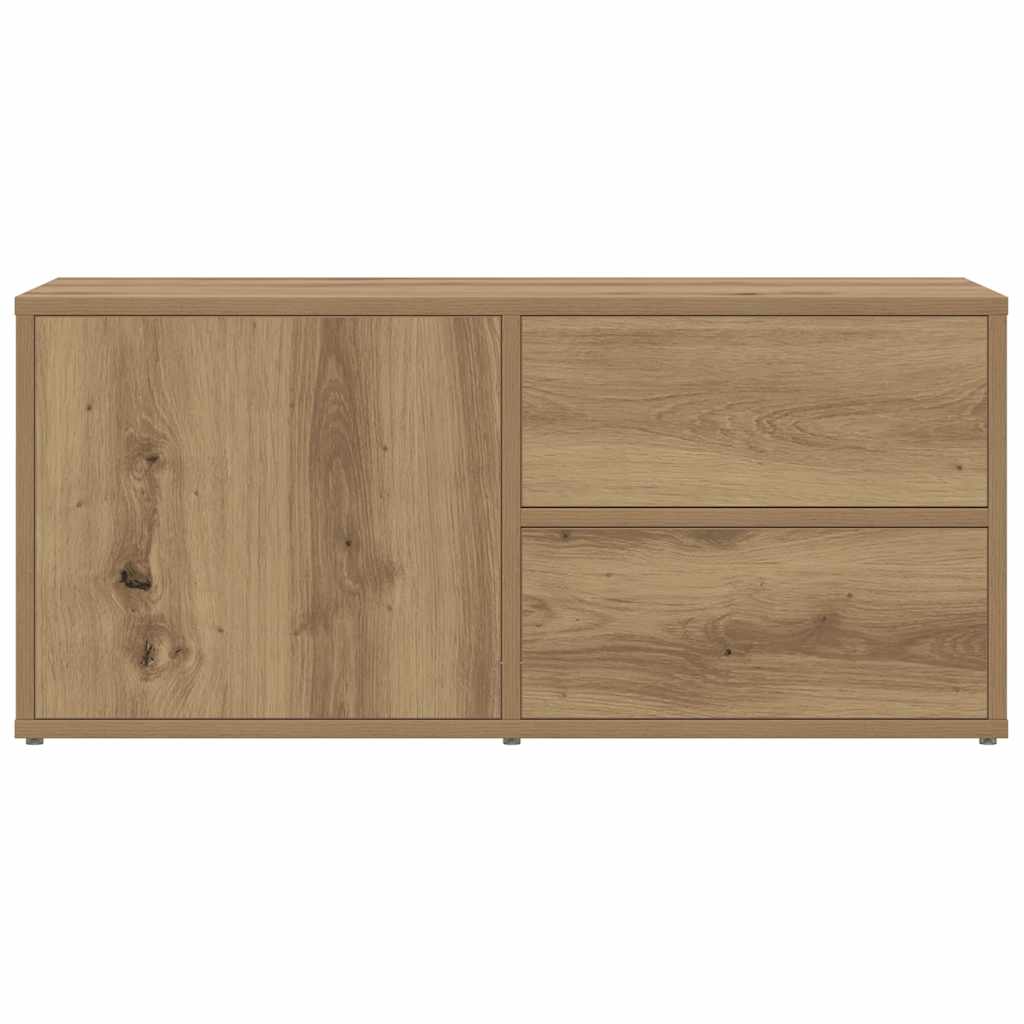 TV Cabinet Artisan Oak 80x34x35,5 cm Engineered Wood