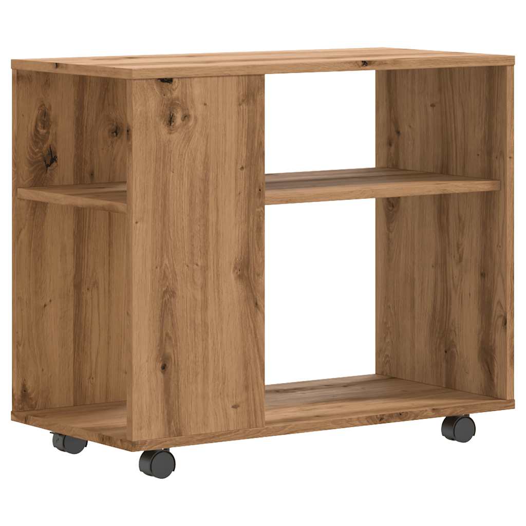 Side Table Artisan Oak 70x35x60.5 cm Engineered Wood