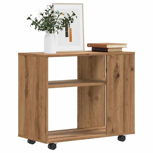 Side Table Artisan Oak 70x35x60.5 cm Engineered Wood