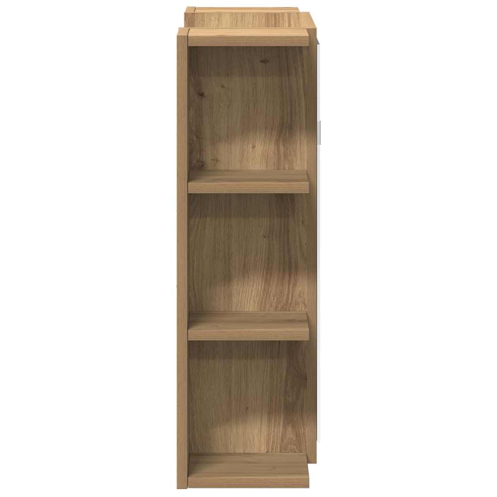 Bathroom Mirror Cabinet Artisan Oak 80x20.5x64 cm