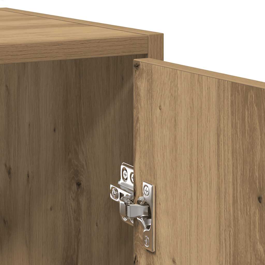 Bathroom Sink Cabinet Artisan Oak 60x33x60 cm Engineered Wood