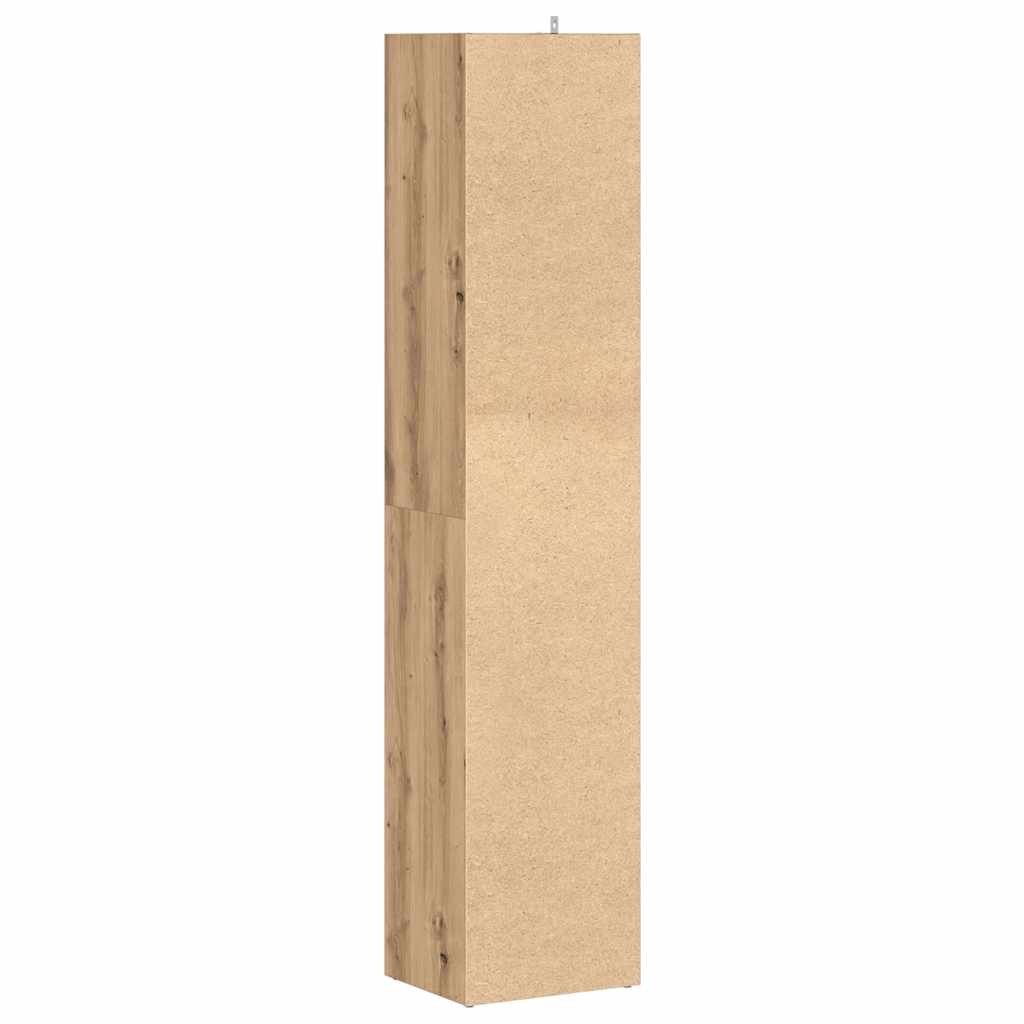 Book Cabinet Artisan Oak 36x30x171 cm Engineered Wood