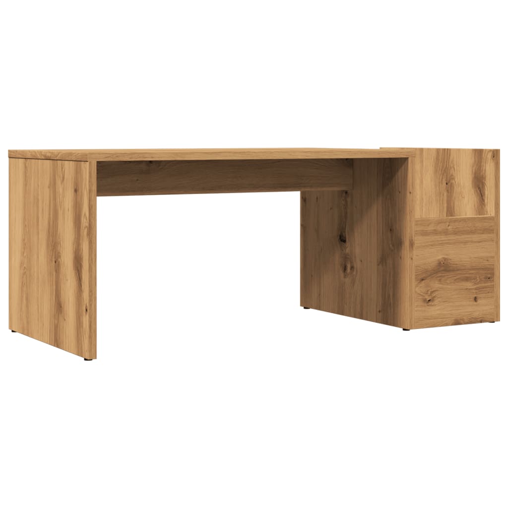 Coffee Table Artisan Oak 90x45x35 cm Engineered Wood