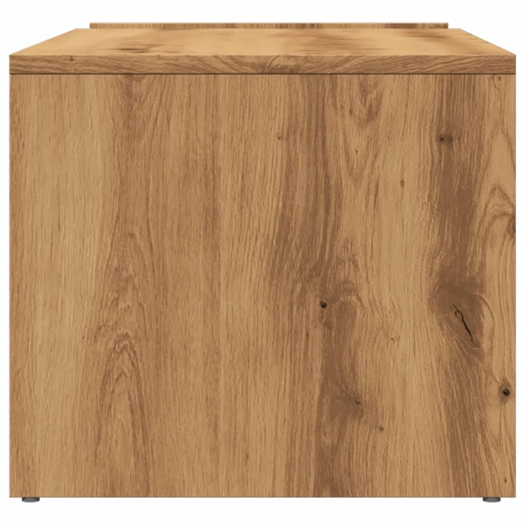 Coffee Table Artisan Oak 90x45x35 cm Engineered Wood