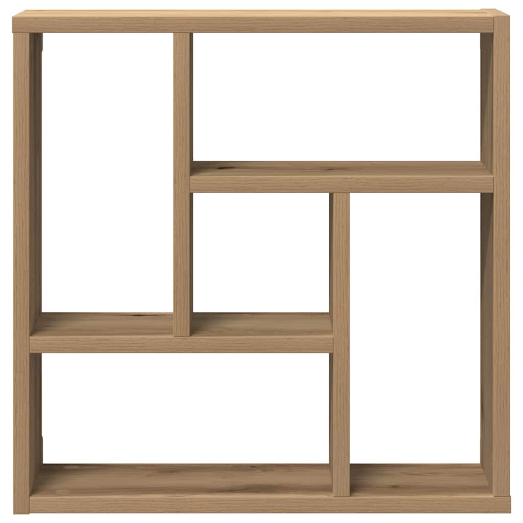 Wall Shelf Artisan Oak 45x16x45 cm Engineered Wood