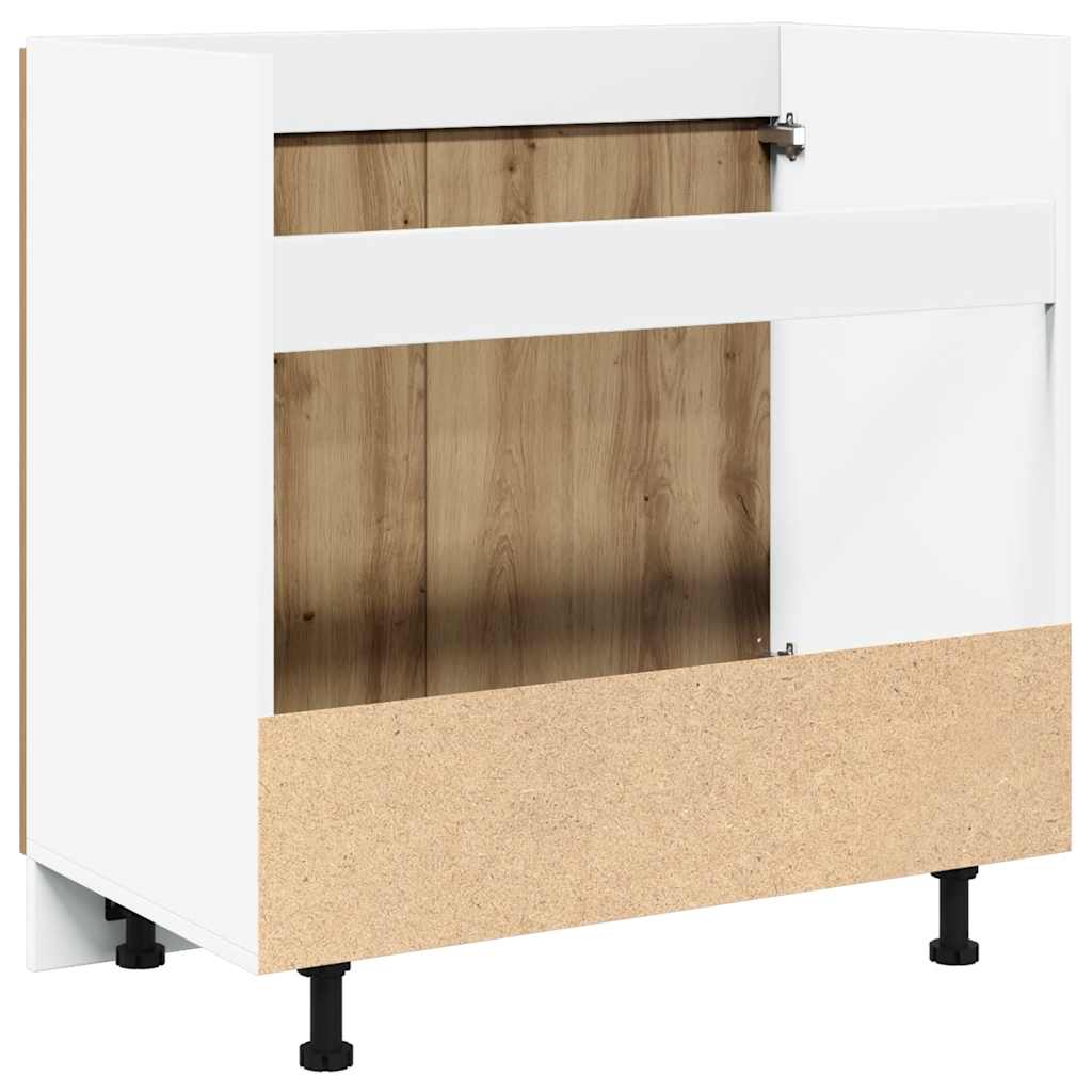 Sink Bottom Cabinet "Lyon" Artisan Oak 80x46x81.5 cm