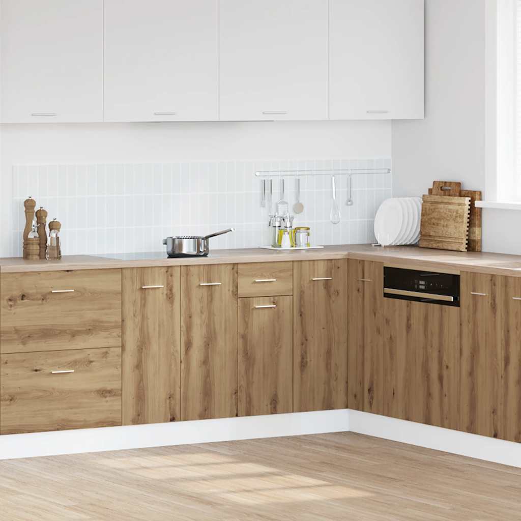 Drawer Bottom Cabinet Lyon Artisan Oak 30x46x81.5 cm Engineered Wood