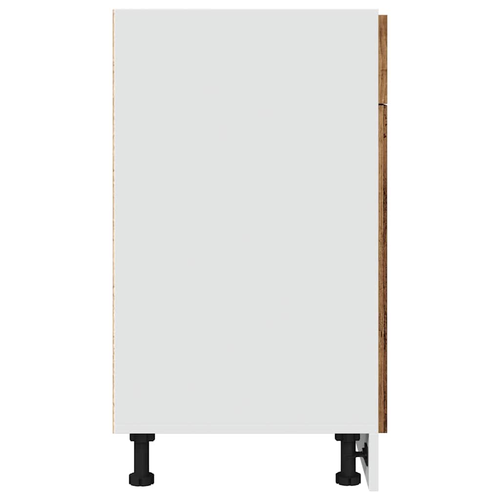Drawer Bottom Cabinet Lyon Old Wood 50x46x81.5 cm Engineered Wood