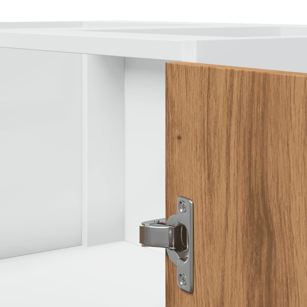 vidaXL Kitchen Cabinet Lyon Artisan Oak 75.5x75.5x81.5 cm Engineered Wood