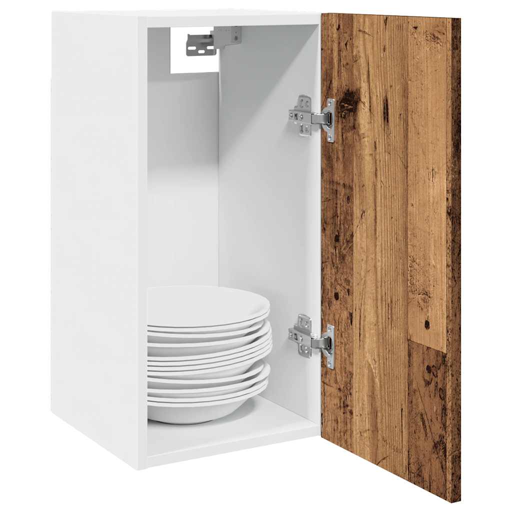 Hanging Cabinet Lyon Old Wood 30x31x60 cm Engineered Wood