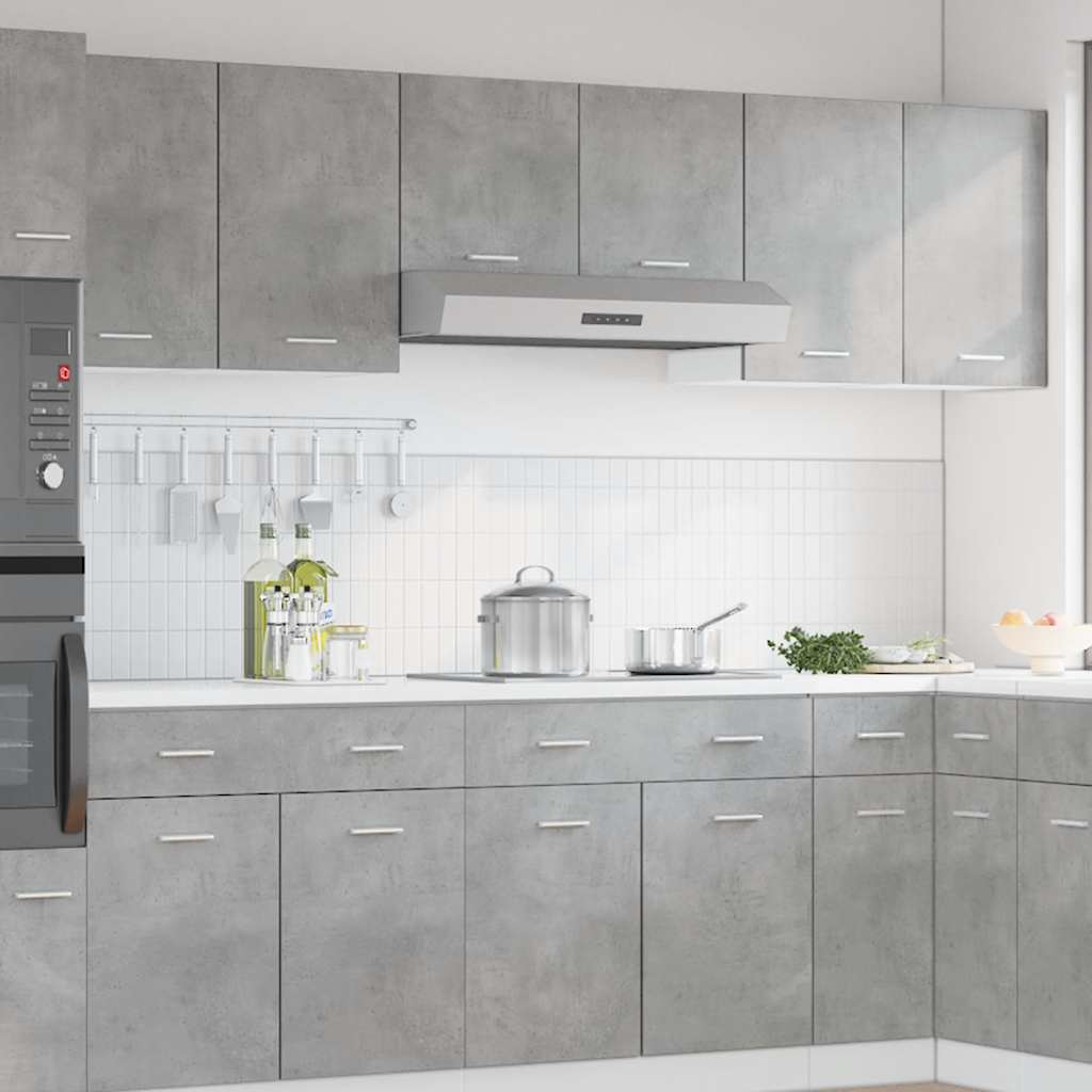 Hanging Cabinet Lyon Concrete Grey 50x31x60 cm Engineered Wood