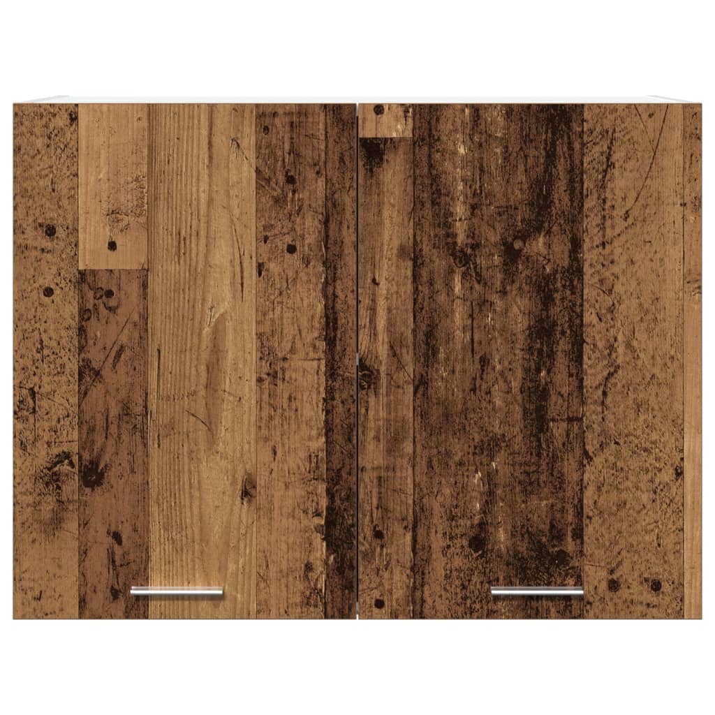 Hanging Cabinet Lyon Old Wood 80x31x60 cm Engineered Wood