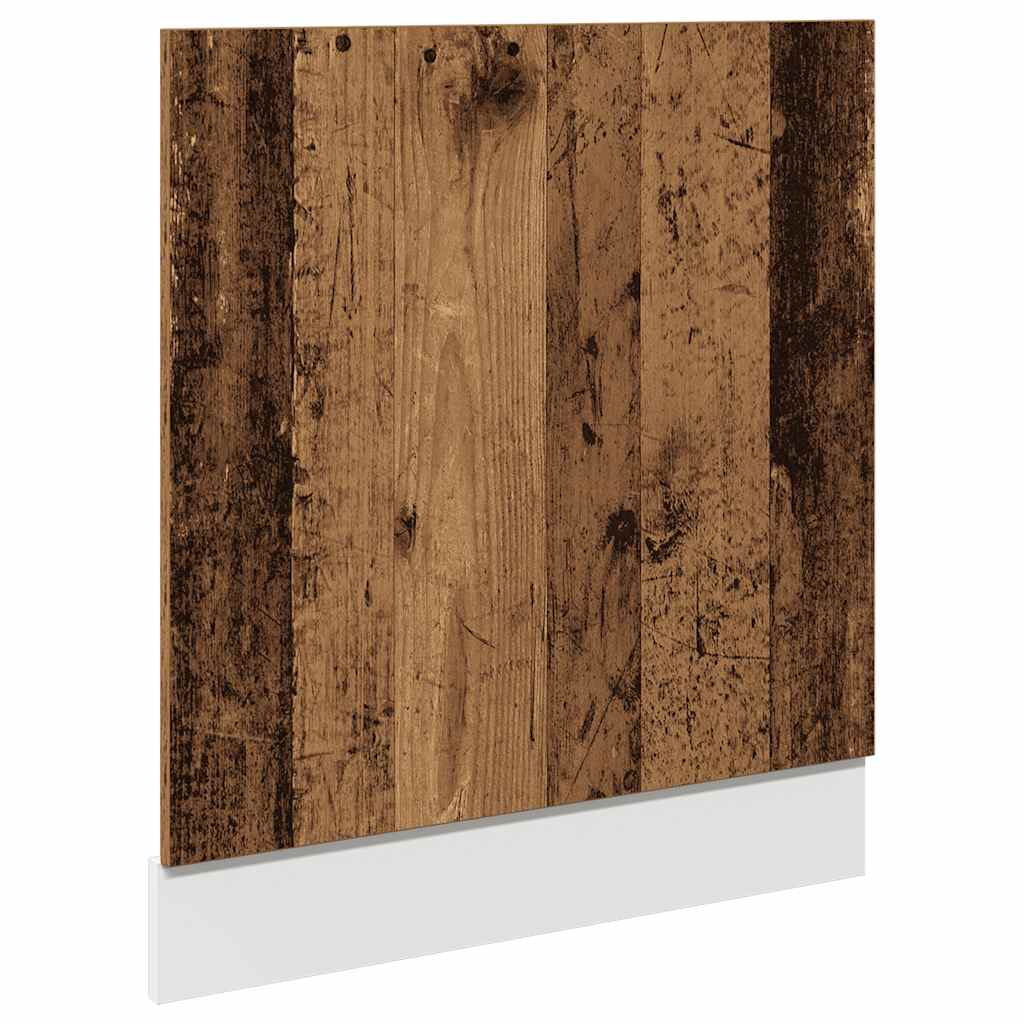 Dishwasher Panel Lyon Old Wood 60x1.5x67 cm Engineered Wood
