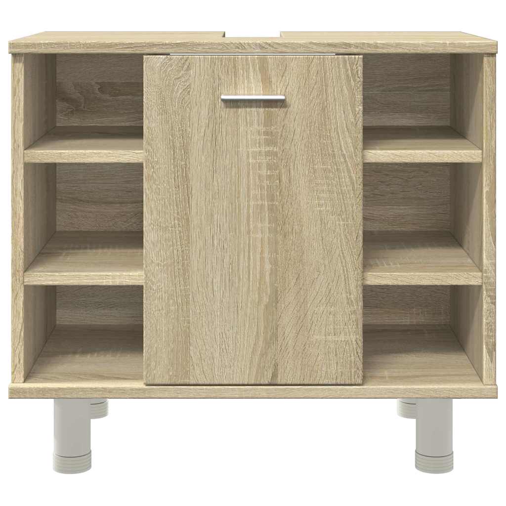 Bathroom Cabinet Sonoma Oak 60x32x53,5 cm Engineered Wood