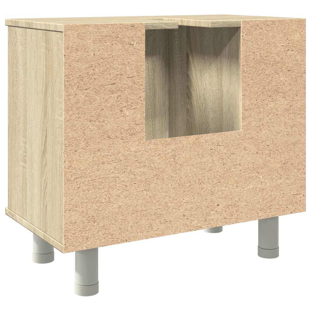 Bathroom Cabinet Sonoma Oak 60x32x53,5 cm Engineered Wood