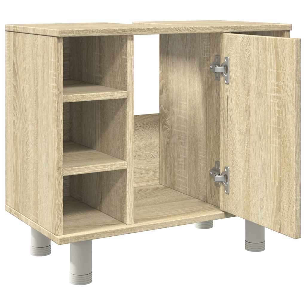 Bathroom Cabinet Sonoma Oak 60x32x53,5 cm Engineered Wood