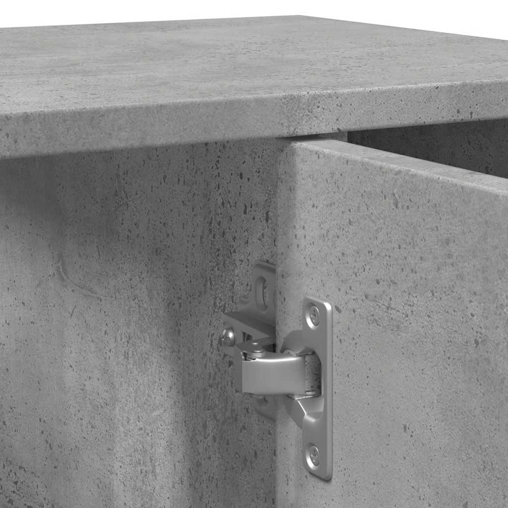 Bathroom Cabinet Concrete Grey 60x32x53,5 cm Engineered Wood