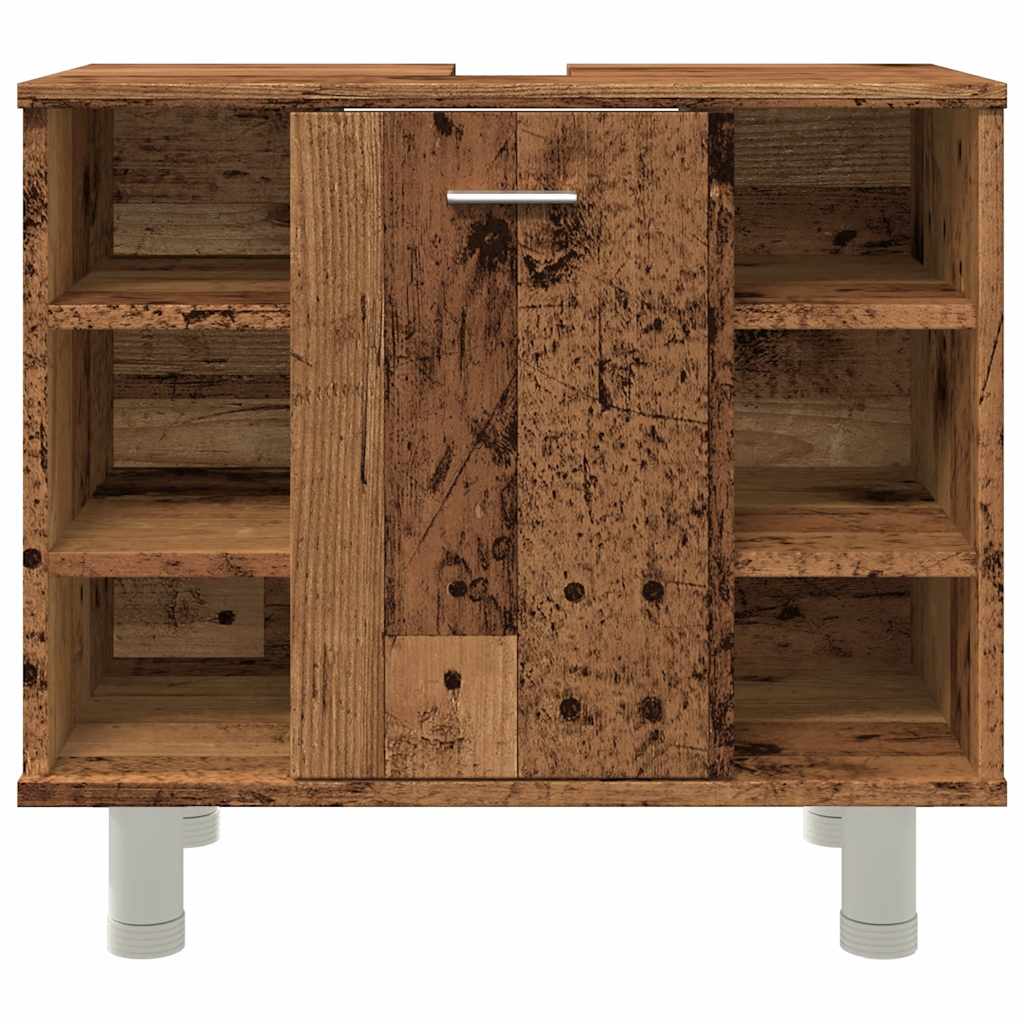 Bathroom Cabinet Old Wood 60x32x53,5 cm Engineered Wood