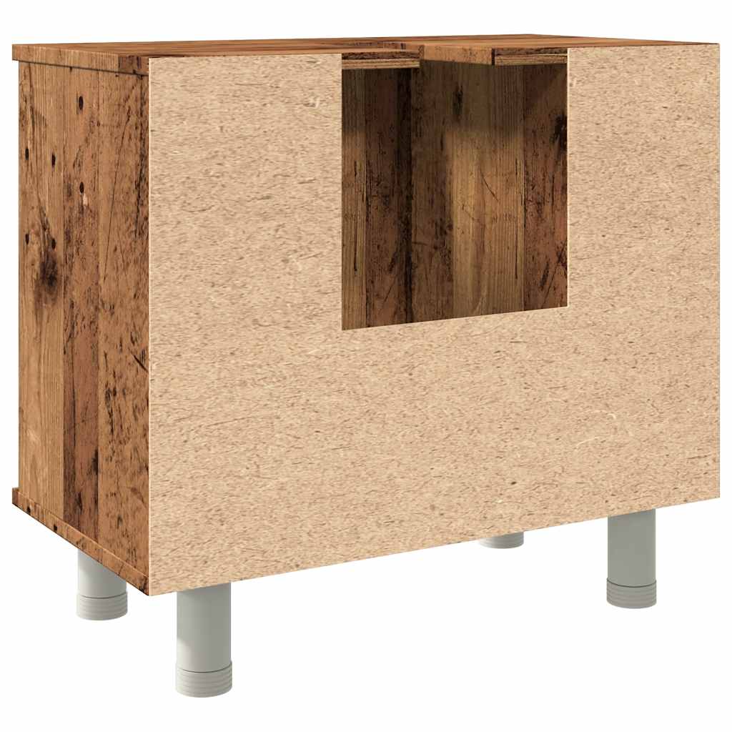 Bathroom Cabinet Old Wood 60x32x53,5 cm Engineered Wood