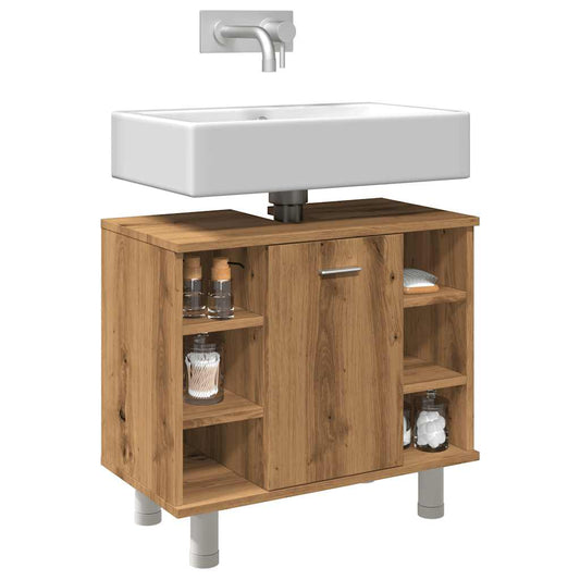 Bathroom Cabinet Artisan Oak 60x32x53,5 cm Engineered Wood