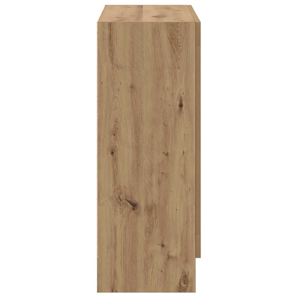 Book Cabinet Artisan Oak 82,5x30,5x80 cm Engineered Wood