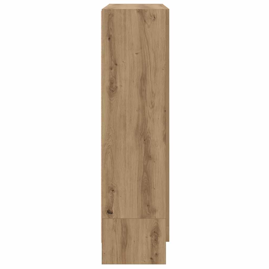 Book Cabinet Artisan Oak 82,5x30,5x115 cm Engineered Wood