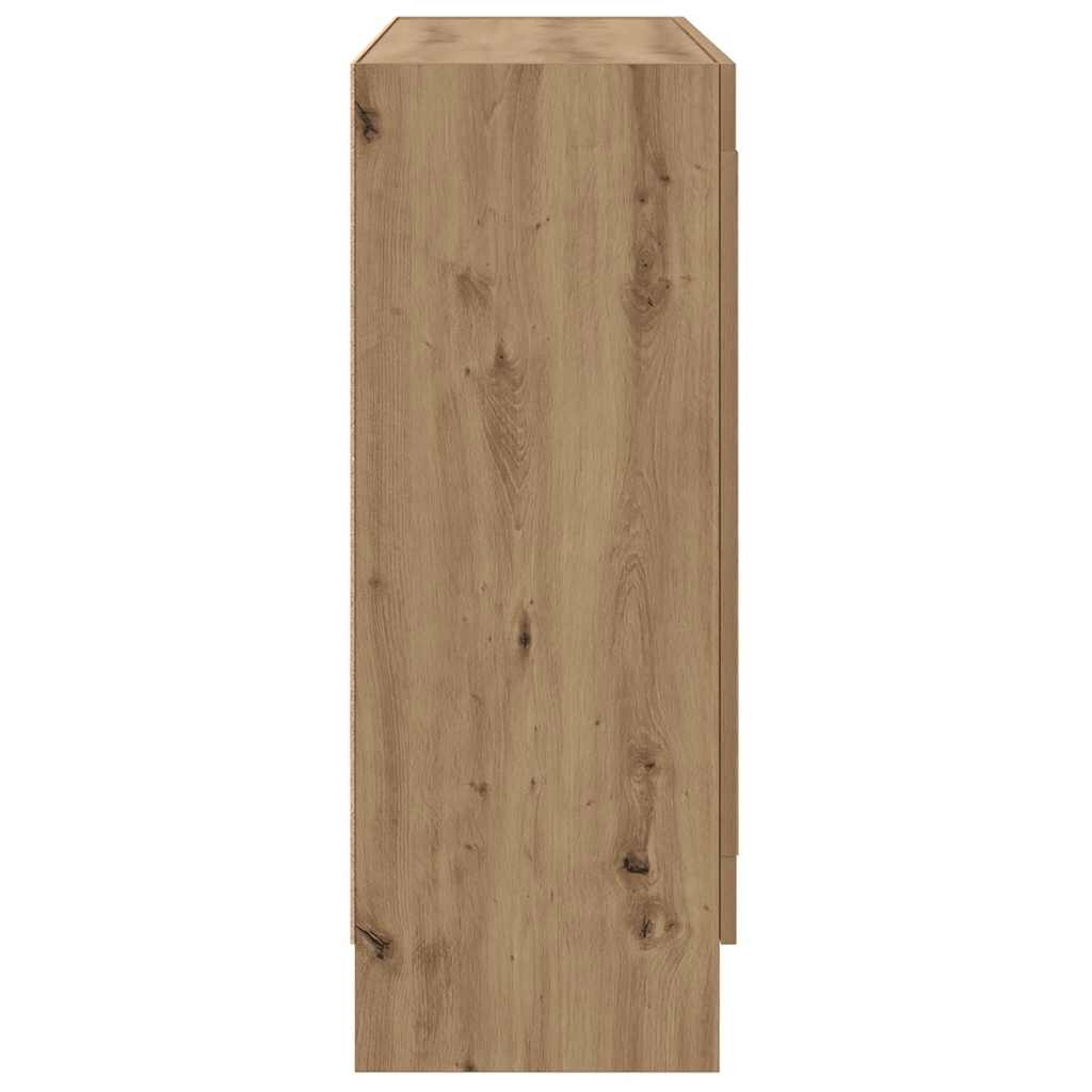 Book Cabinet Artisan Oak 82,5x30,5x80 cm Engineered Wood