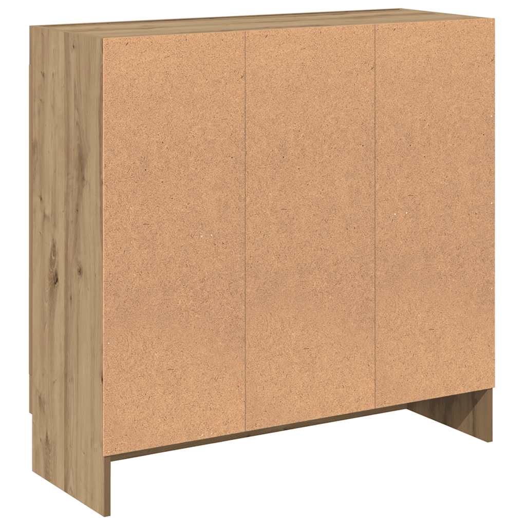 Book Cabinet Artisan Oak 82,5x30,5x80 cm Engineered Wood