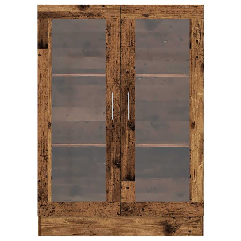 Book Cabinet Old Wood 82,5x30,5x115 cm Engineered Wood