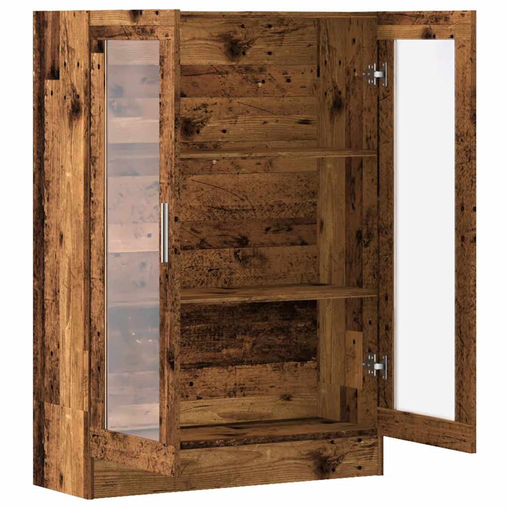 Book Cabinet Old Wood 82,5x30,5x115 cm Engineered Wood