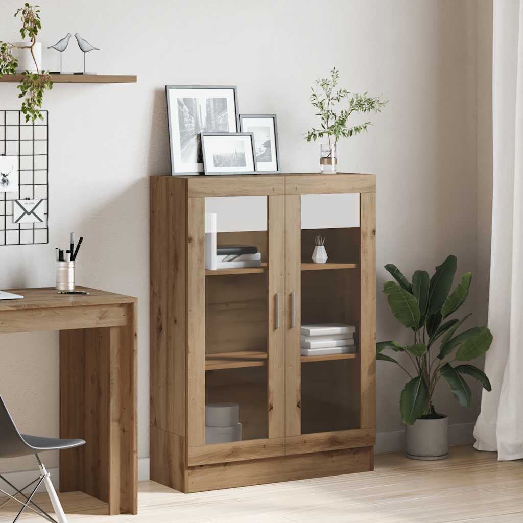Book Cabinet Artisan Oak 82,5x30,5x115 cm Engineered Wood