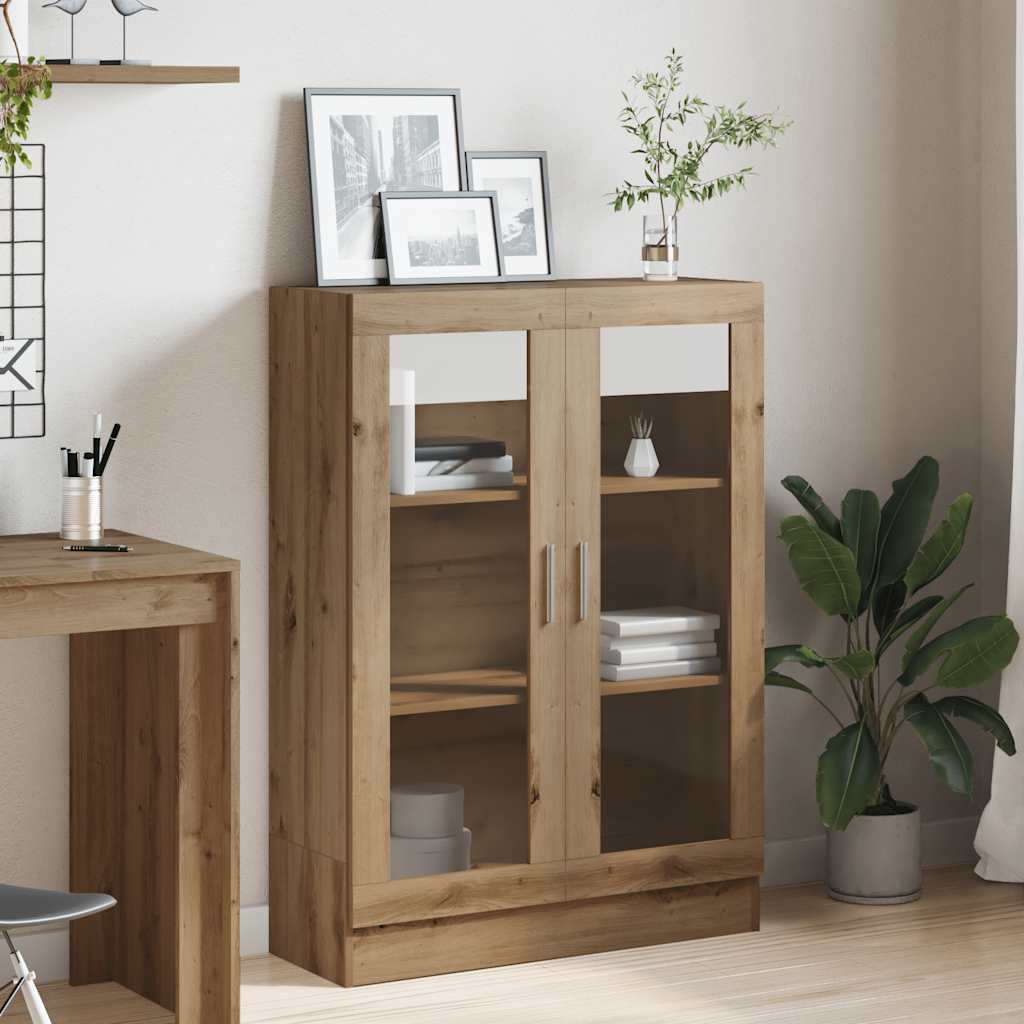 Book Cabinet Artisan Oak 82,5x30,5x115 cm Engineered Wood