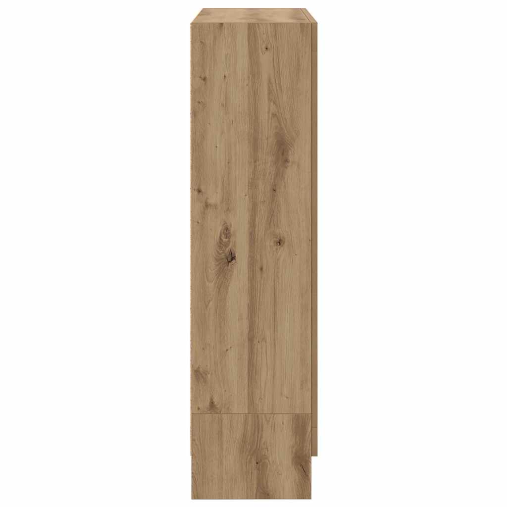 Book Cabinet Artisan Oak 82,5x30,5x115 cm Engineered Wood