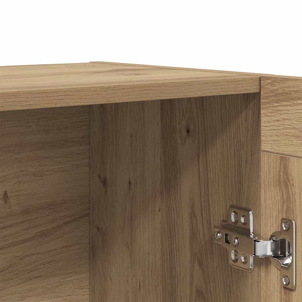Book Cabinet Artisan Oak 82,5x30,5x115 cm Engineered Wood