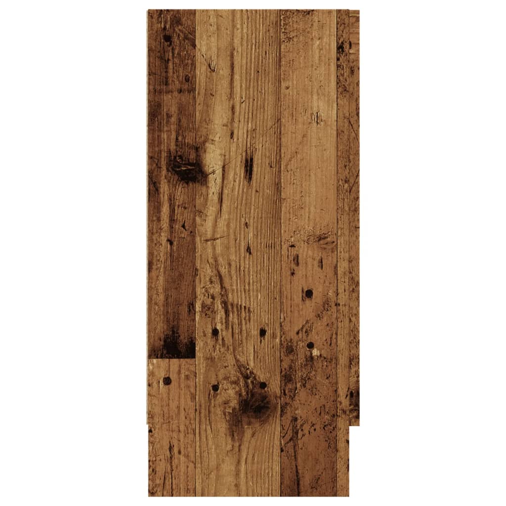 Sideboard Old Wood 120x30,5x70 cm Engineered Wood