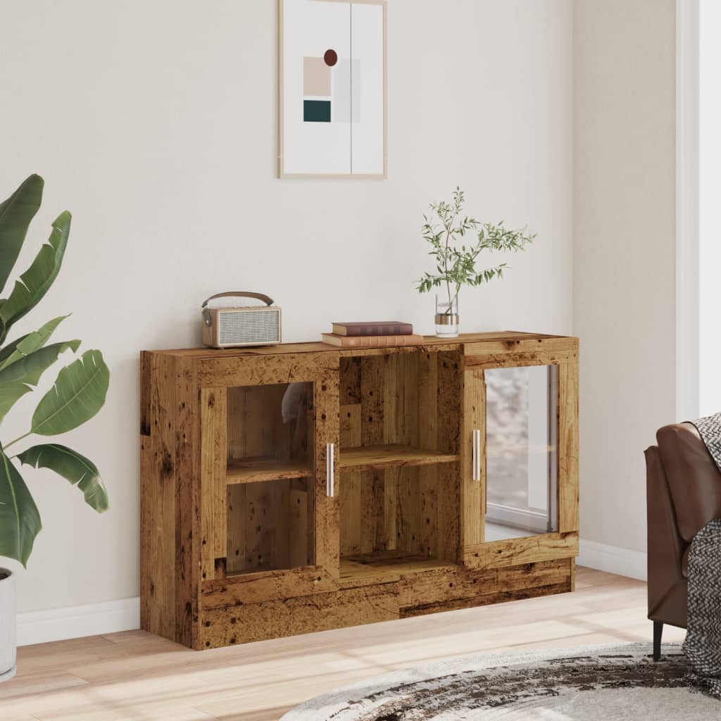 Sideboard Old Wood 120x30,5x70 cm Engineered Wood