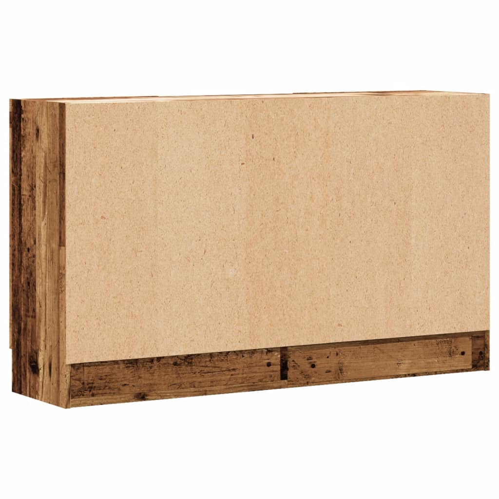 Sideboard Old Wood 120x30,5x70 cm Engineered Wood