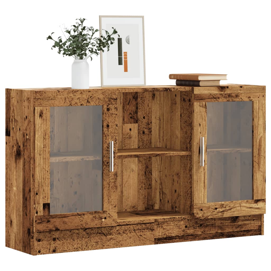Sideboard Old Wood 120x30,5x70 cm Engineered Wood