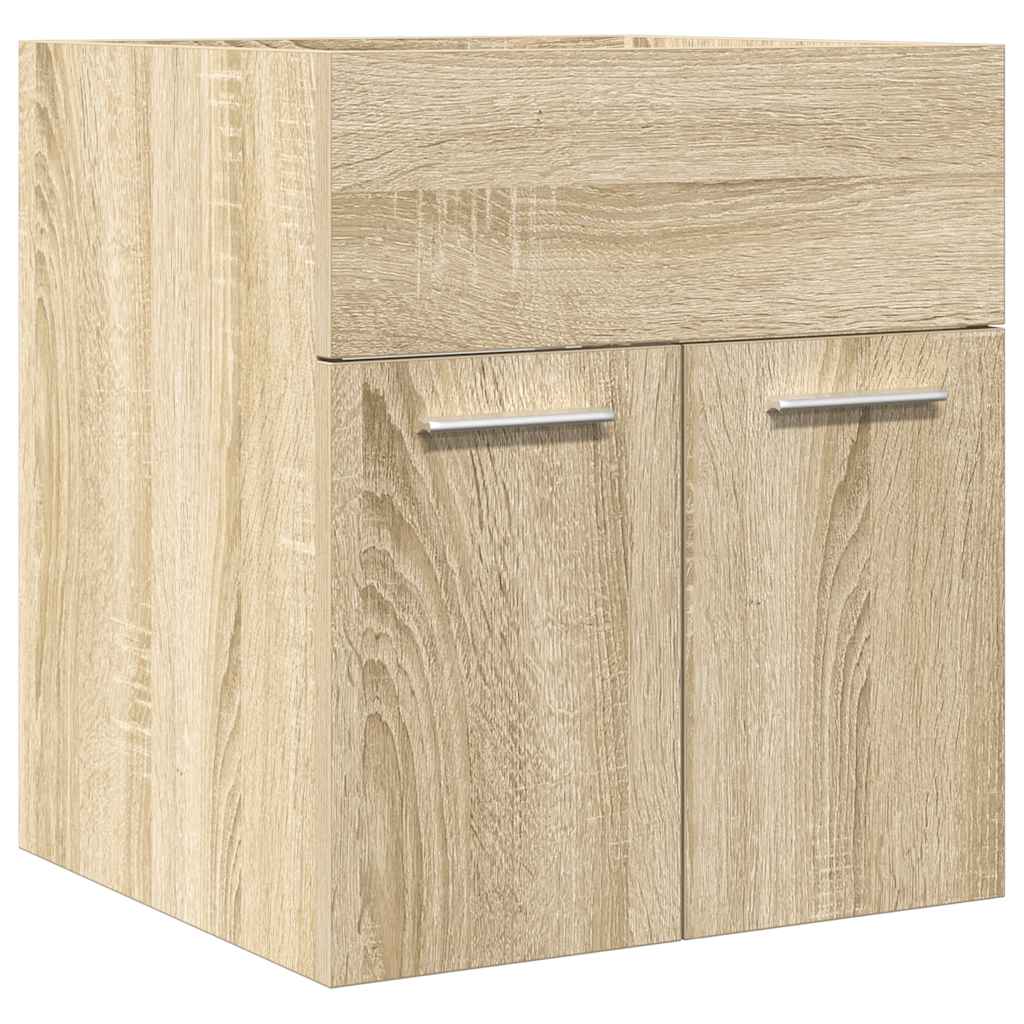 Bathroom Sink Cabinet Sonoma Oak 41x38,5x46 cm Engineered Wood