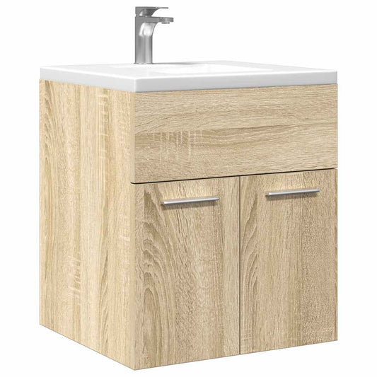 Bathroom Sink Cabinet Sonoma Oak 41x38,5x46 cm Engineered Wood