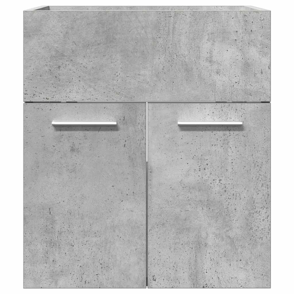 Bathroom Sink Cabinet Concrete Grey 41x38,5x46 cm Engineered Wood