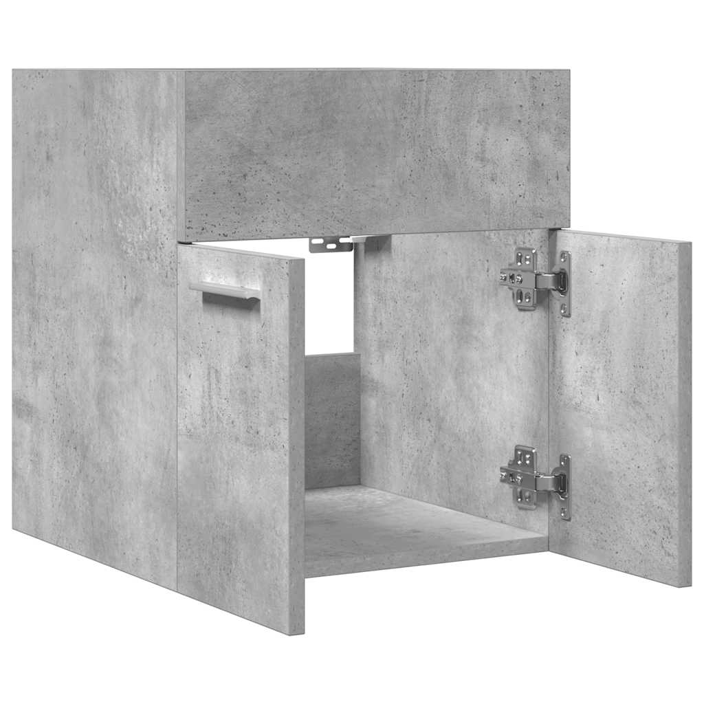 Bathroom Sink Cabinet Concrete Grey 41x38,5x46 cm Engineered Wood