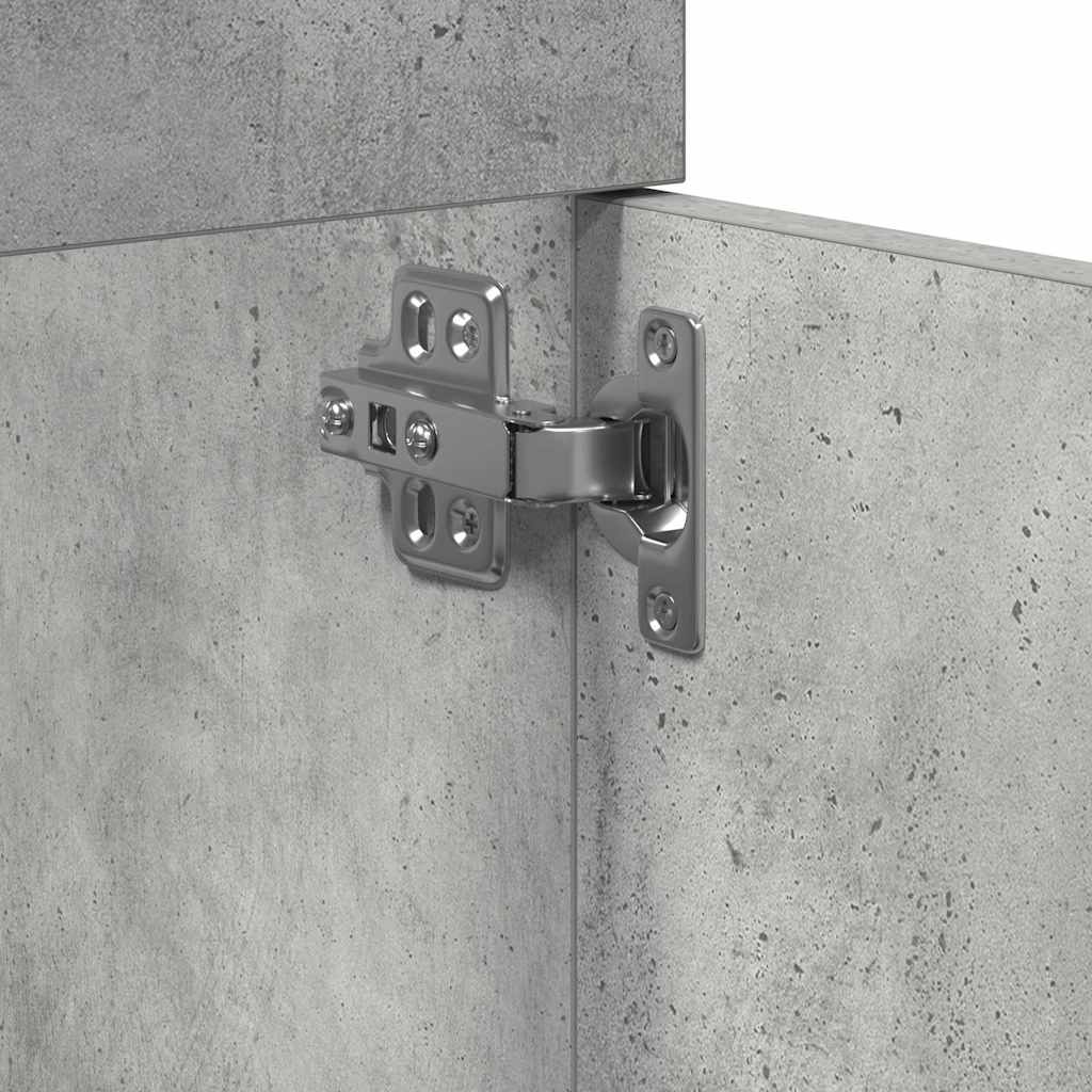 Bathroom Sink Cabinet Concrete Grey 41x38,5x46 cm Engineered Wood