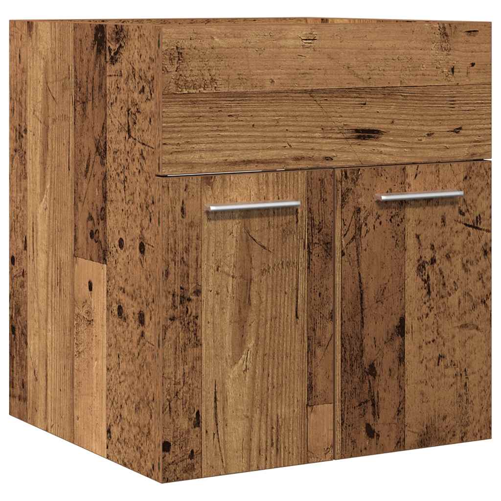 Bathroom Sink Cabinet Old Wood 41x38,5x46 cm Engineered Wood