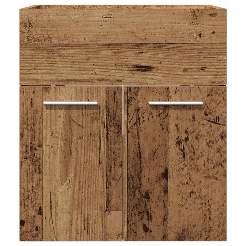 Bathroom Sink Cabinet Old Wood 41x38,5x46 cm Engineered Wood