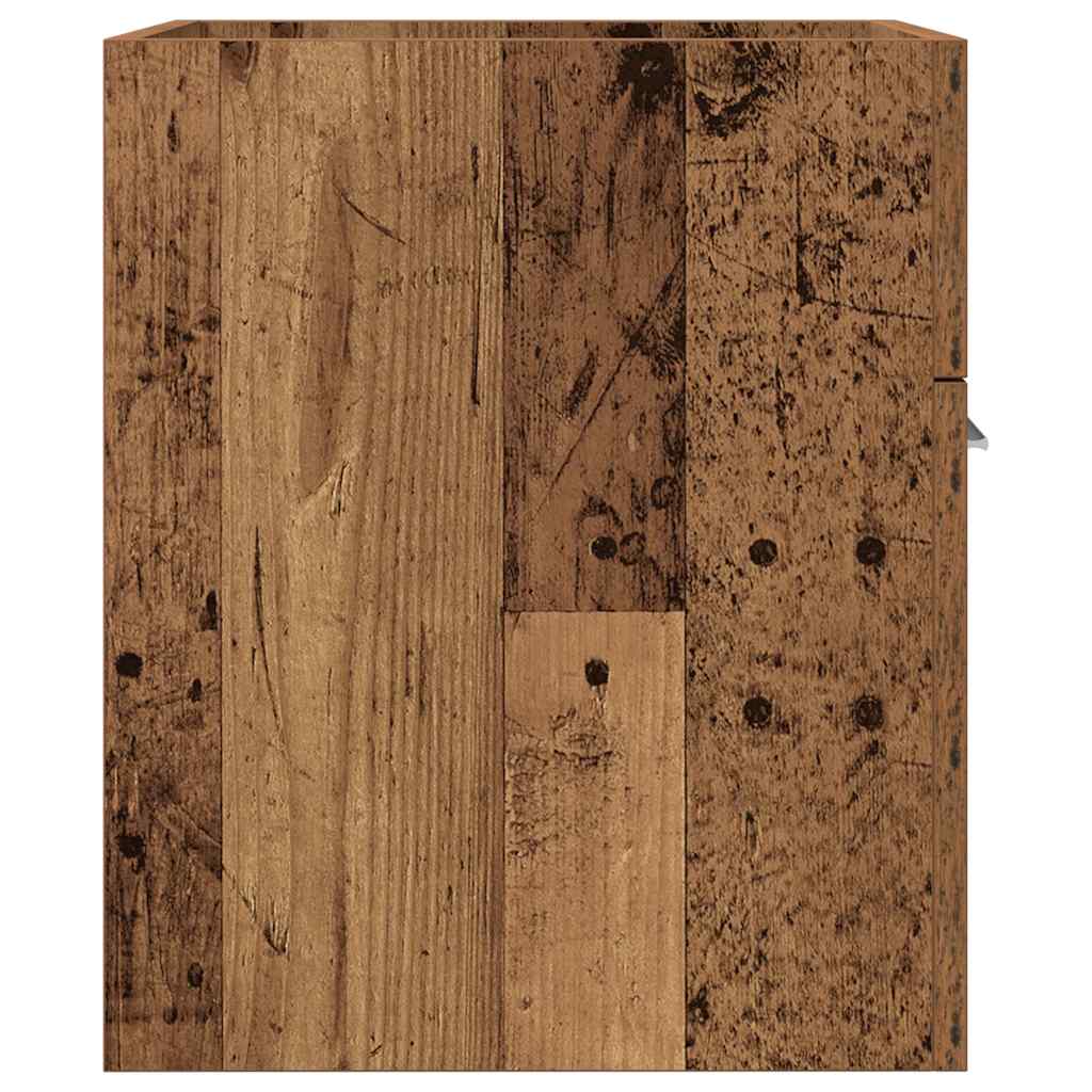 Bathroom Sink Cabinet Old Wood 41x38,5x46 cm Engineered Wood