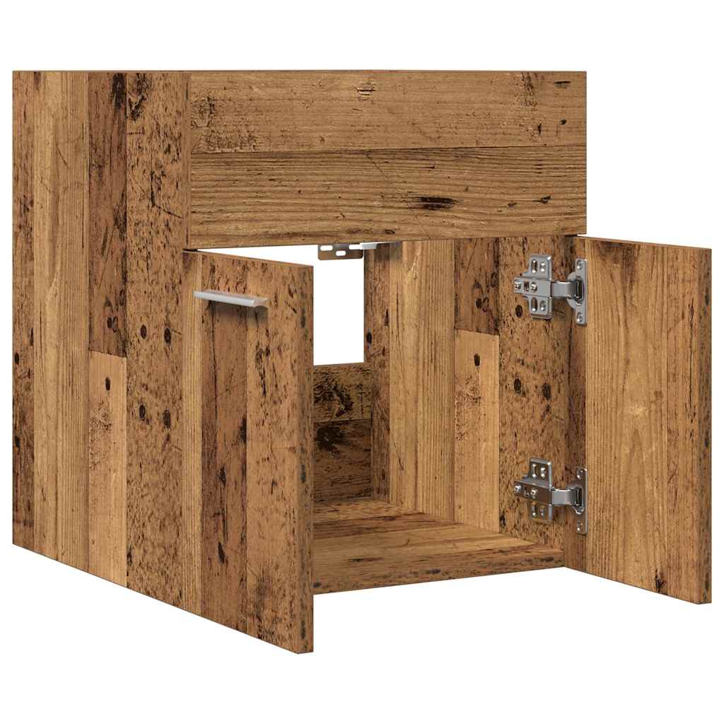 Bathroom Sink Cabinet Old Wood 41x38,5x46 cm Engineered Wood